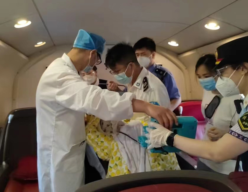 蒙城县高铁转院公司